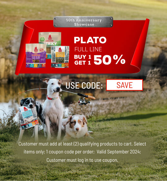 Plato buy 1 get 1 for 50% off; use code: SAVE; Customer must log in to use coupon. Sale valid in specified month. 