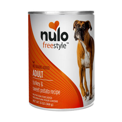 Nulo FreeStyle Dog Grain-Free Turkey & Sweet Potato Can, 13-oz