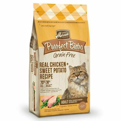 Merrick Purrfect Bistro Grain Free Chicken + Sweet Potato