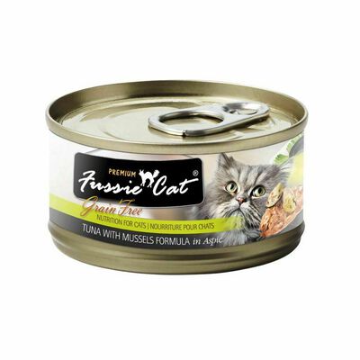 Fussie Cat Premium Tuna With Mussels Formula In Aspic 2.82-oz