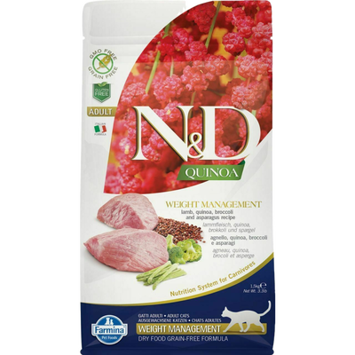 Farmina N&D Lamb & Quinoa - Weight Management 3.3-lb