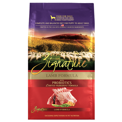 Zignature Lamb Formula Dog Food