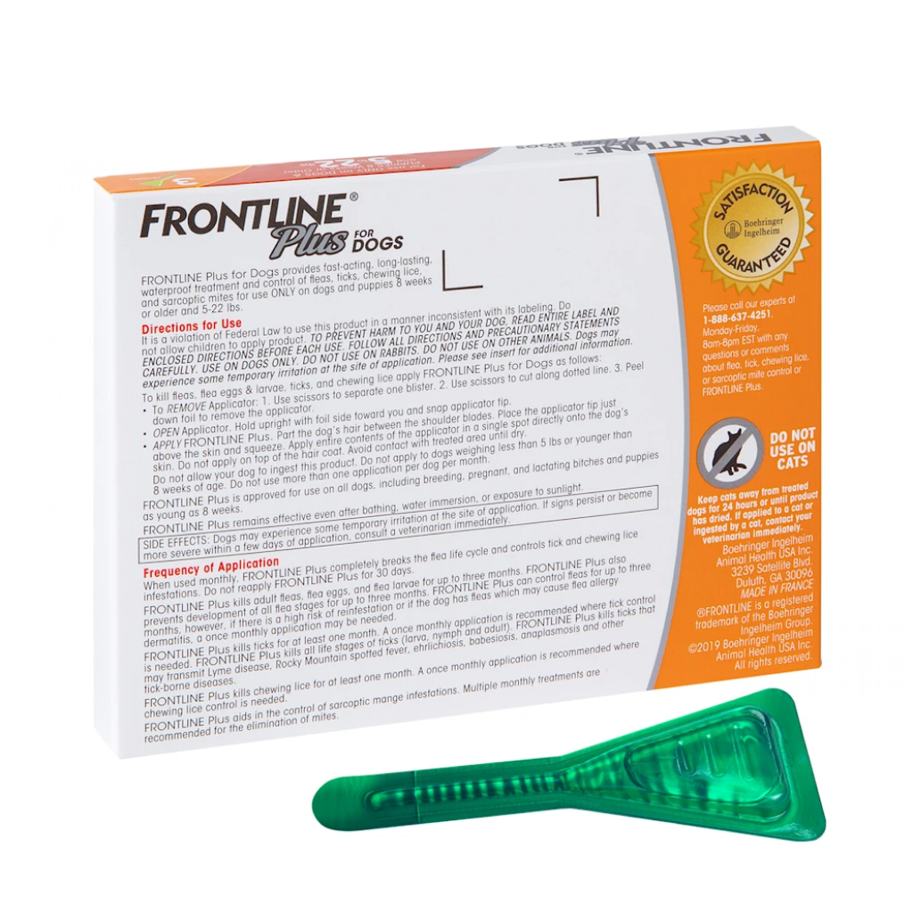 5-22-lb 3 Pack Frontline Dog image number null