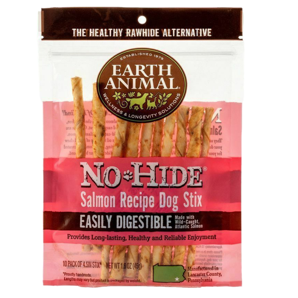 No-Hide Salmon Chews - Stix 10 Pack image number null