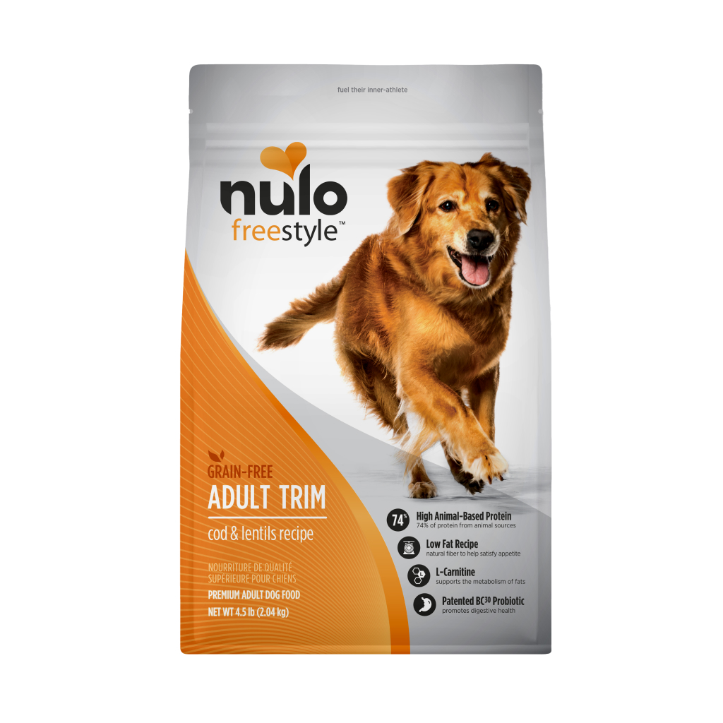 Nulo FreeStyle Adult Trim Dog Grain-Free Cod & Lentils Bag, 4-lb image number null