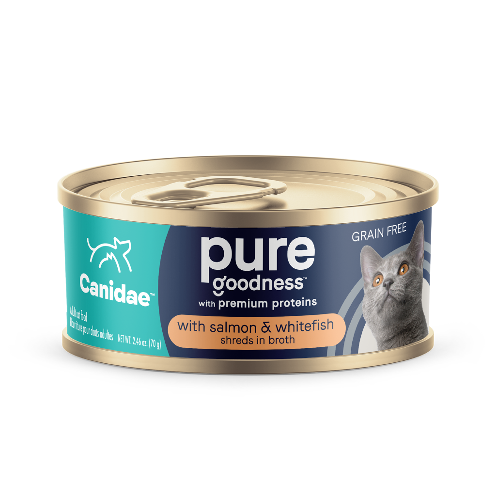 Canidae With Salmon And Whitefish In Broth Cat Can image number null