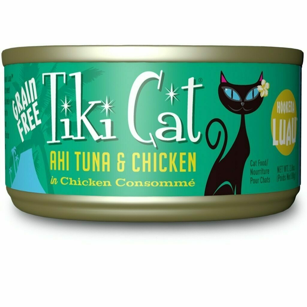 Tiki Cat Luau Hookena Ahi Tuna Chicken - 12Tr 2.8-oz image number null