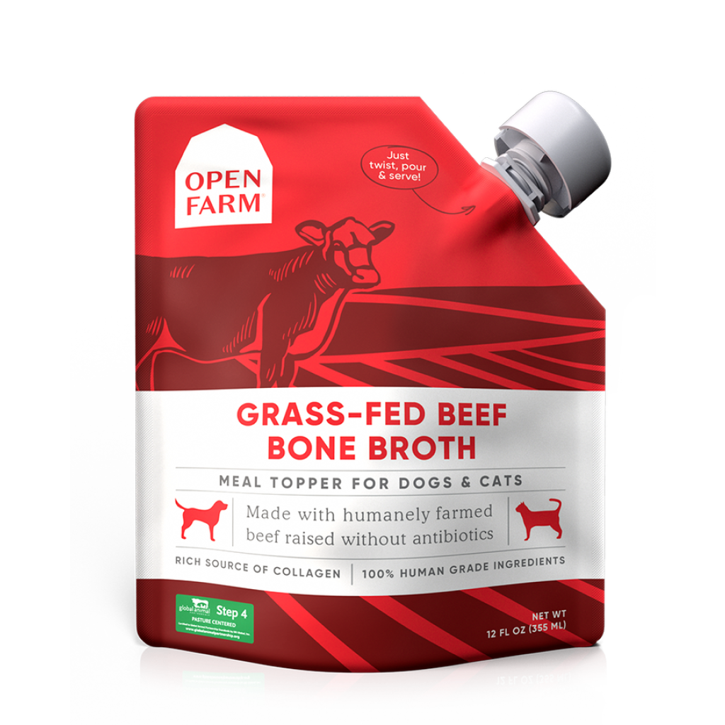 Open Farm Beef Bone Broth, 12-oz image number null