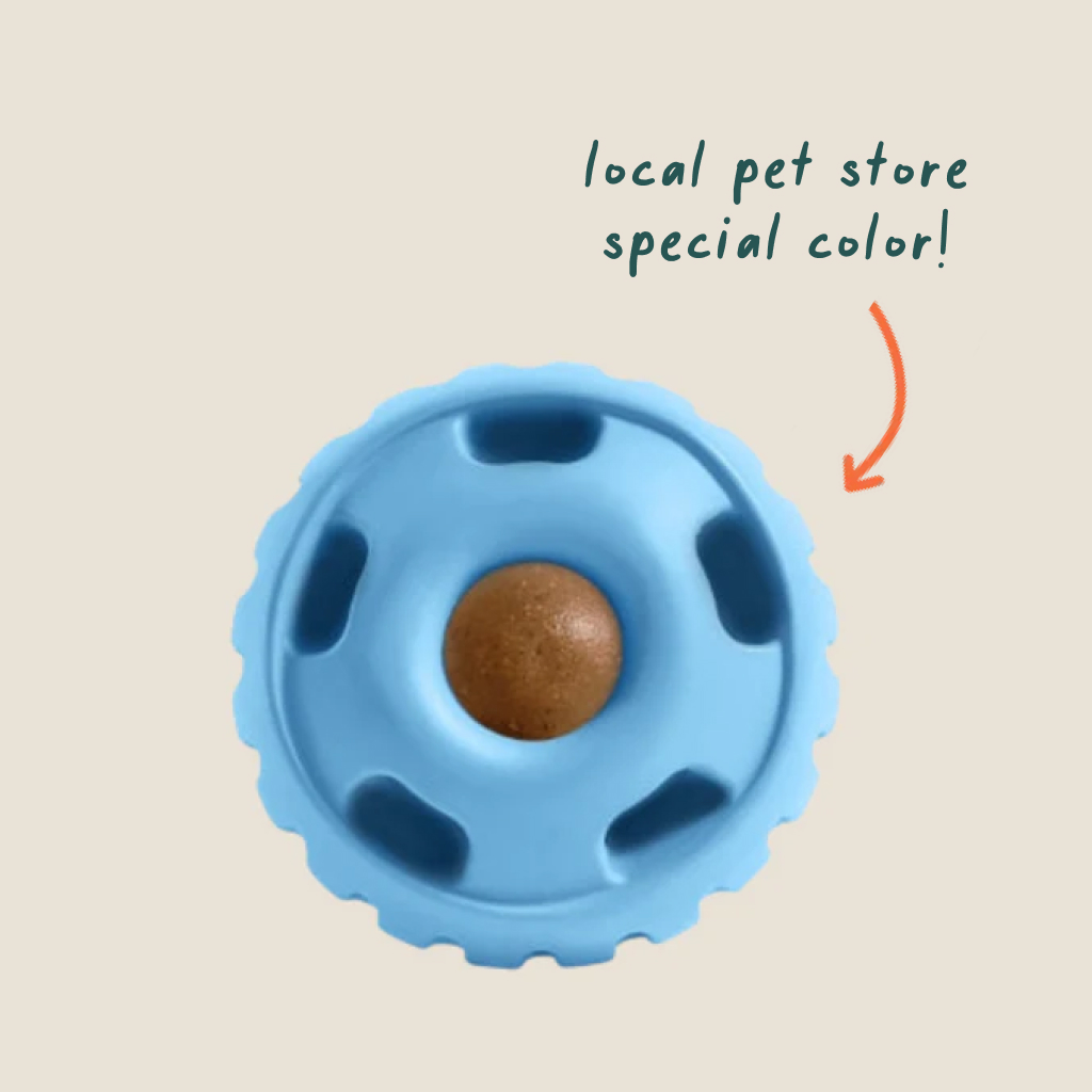 Woof Blue Pupsicle Long-Lasting Interactive Toy for Dogs 25-75lbs, Large image number null