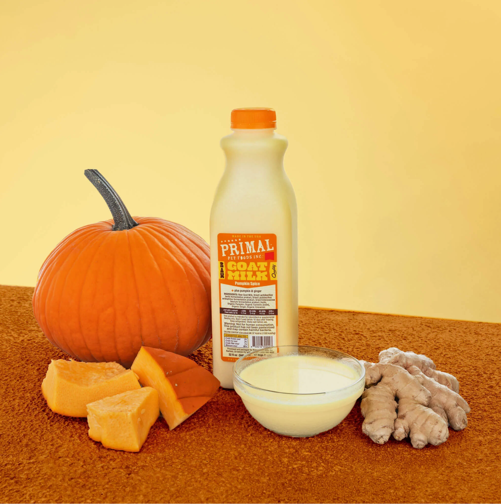 Frozen Primal Pumpkin Spice Goat Milk 32-oz image number null