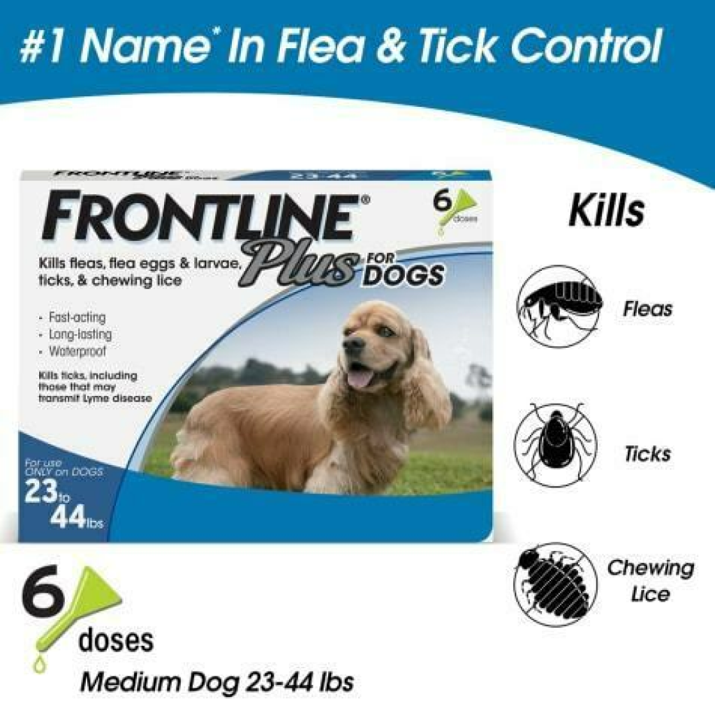 23-44-lb 6 Pack Frontline Dog image number null