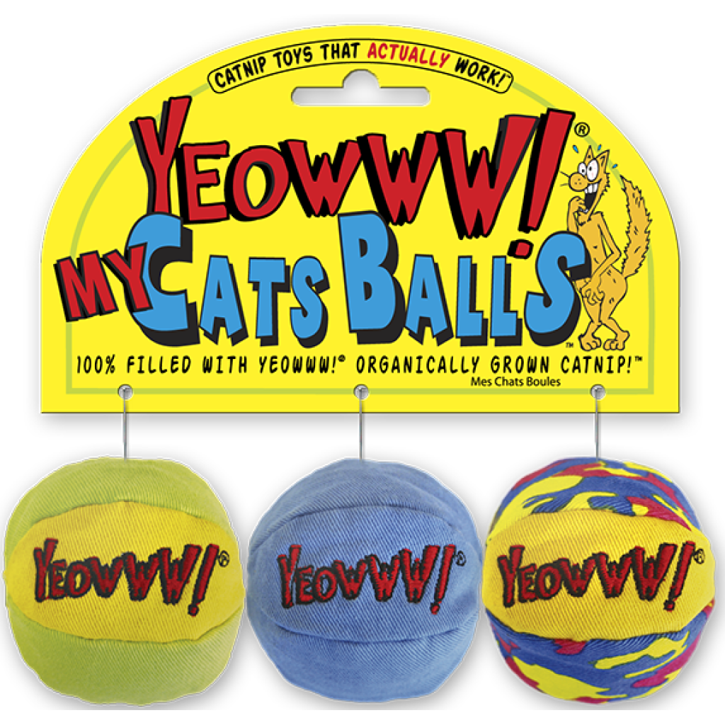 Yeowww! My Cats Balls 3- Pack image number null