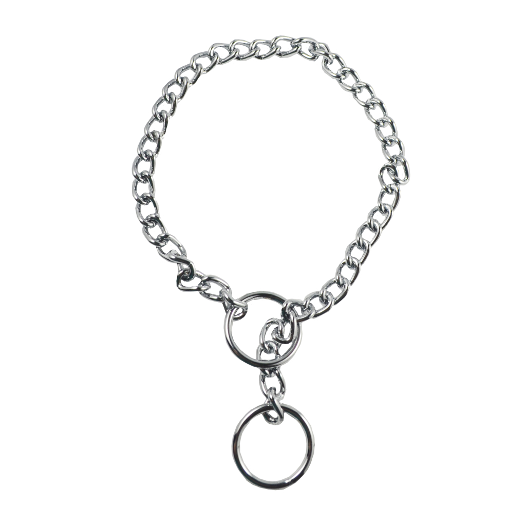 Scott Pet Training Dog Chain Slip Collar, Extra Heavy 4.0mm, 24-inch Neck image number null