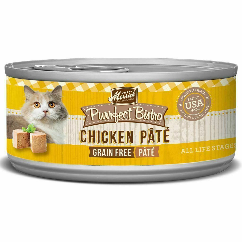 Merrick Purrfect Bistro Grain Free Chicken Recipe Pate, 3-oz image number null