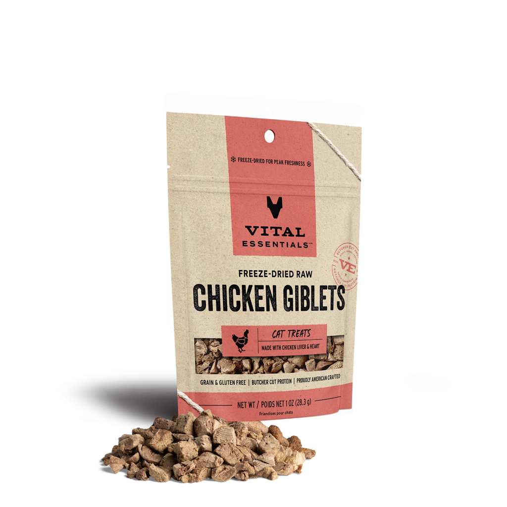 Freeze-Dried Chicken Giblets Cat Treat image number null