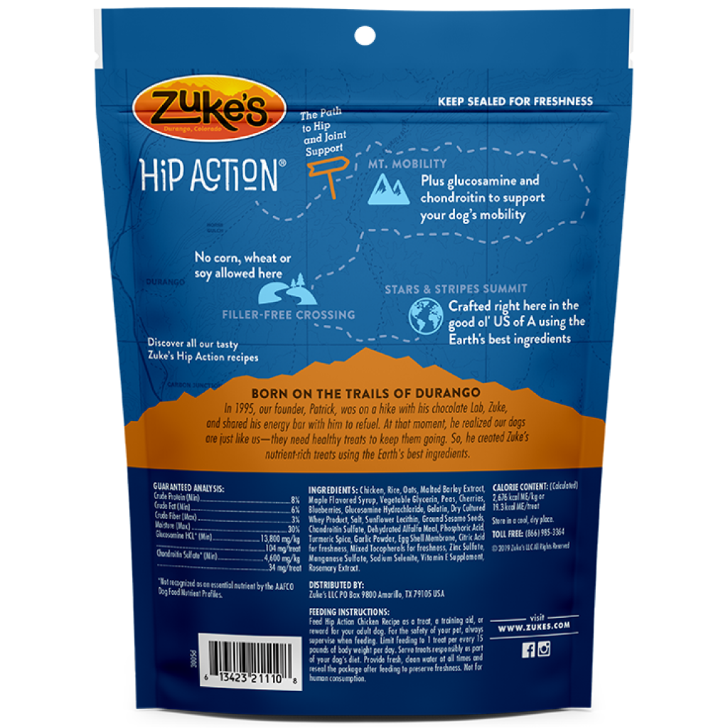 Zuke's Hip Action Chicken 16-oz image number null