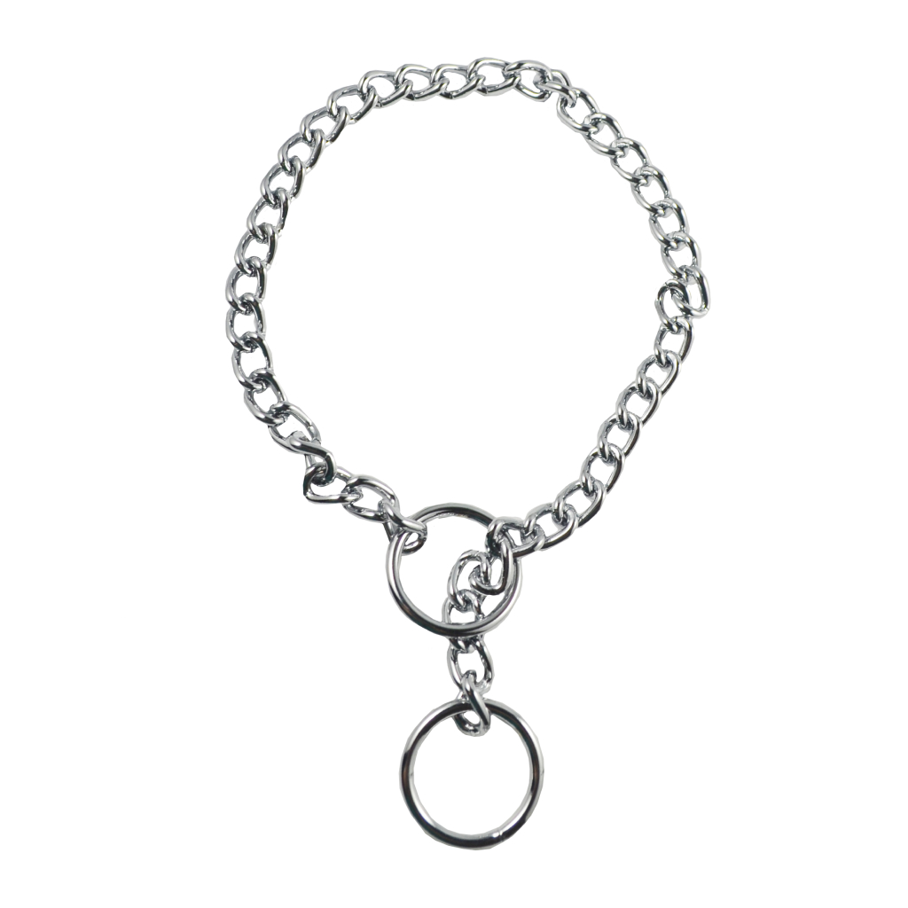 Scott Pet Training Dog Chain Slip Collar, Extra Heavy 4.0mm, 22-inch Neck image number null