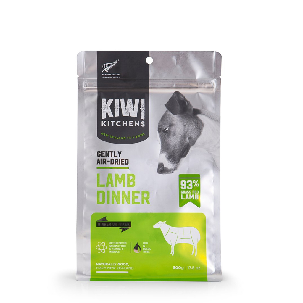 Kiwi Kitchens Gently Air-Dried Lamb Dinner Dog Food, 17.5-oz image number null