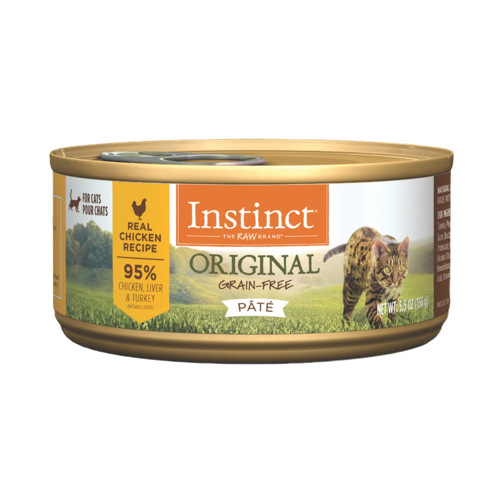 Instinct Original Grain-Free Pate Real Chicken Recipe Canned Cat Food image number null