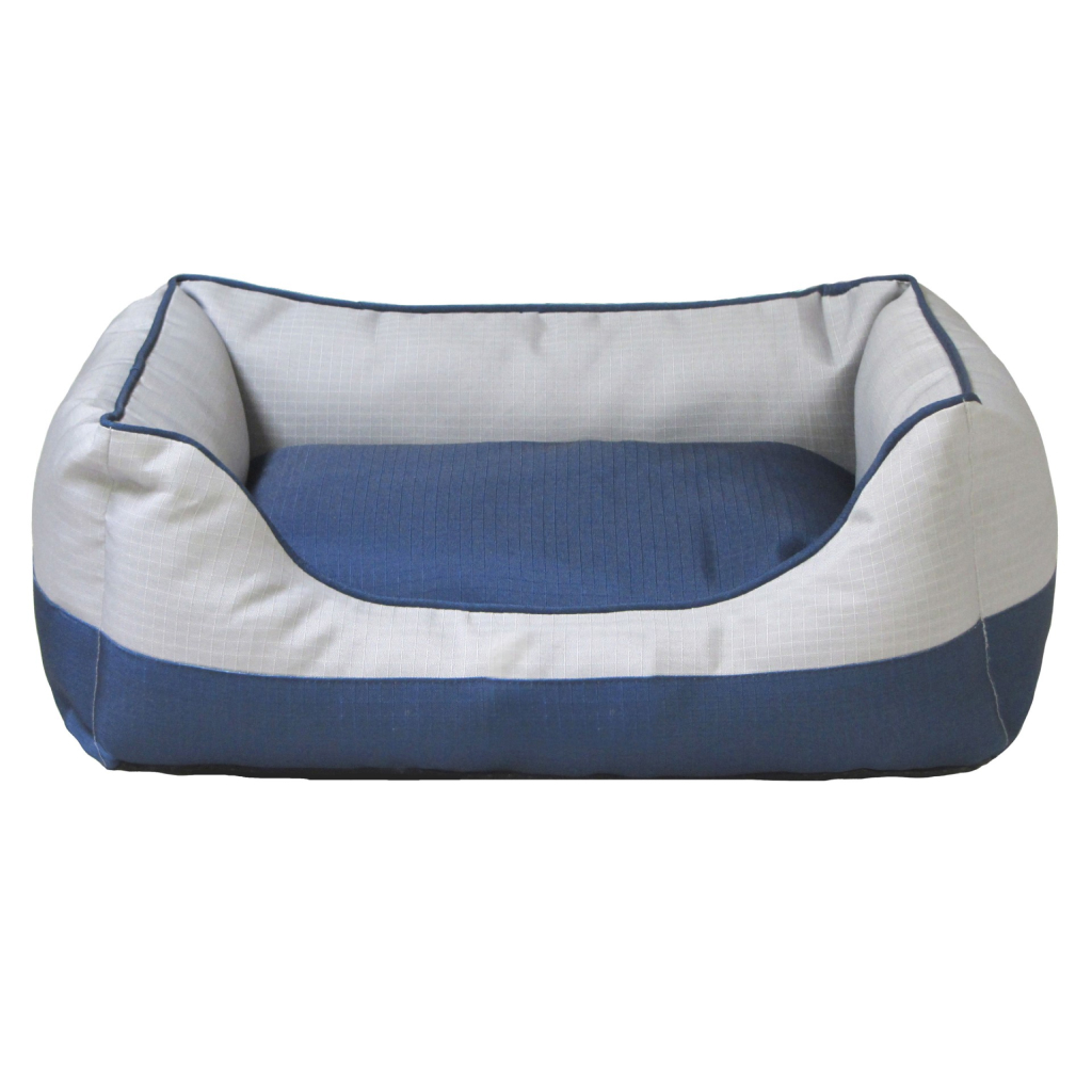 Ethical Products Sleep Zone Two Tone Gray/Navy Dog Bed, 20" image number null