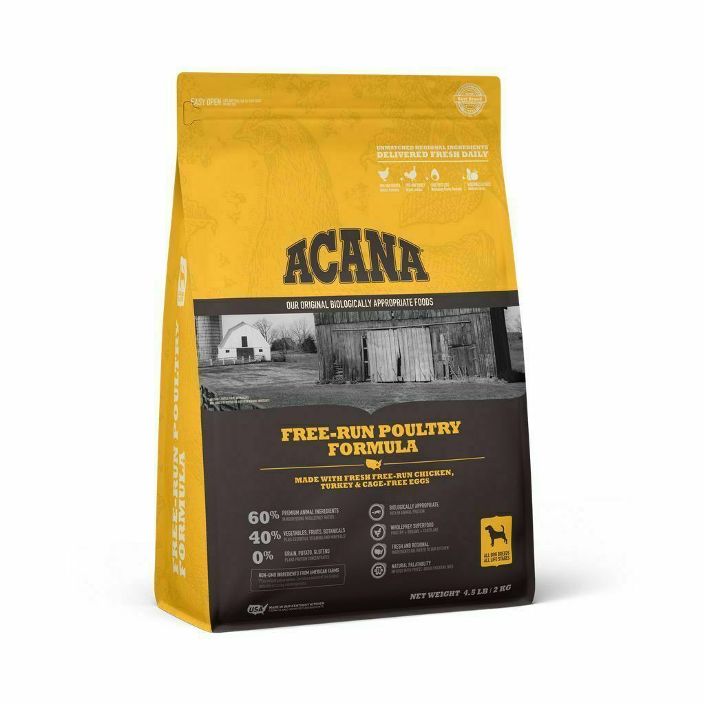 Acana Free-Run Poultry Dog Food , 25-lb image number null