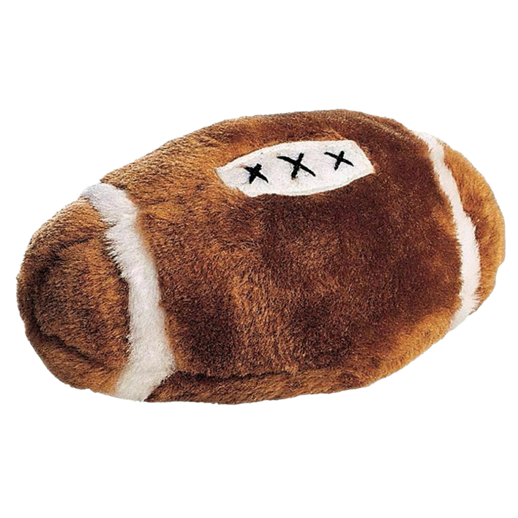 Stuffed football on sale dog toy