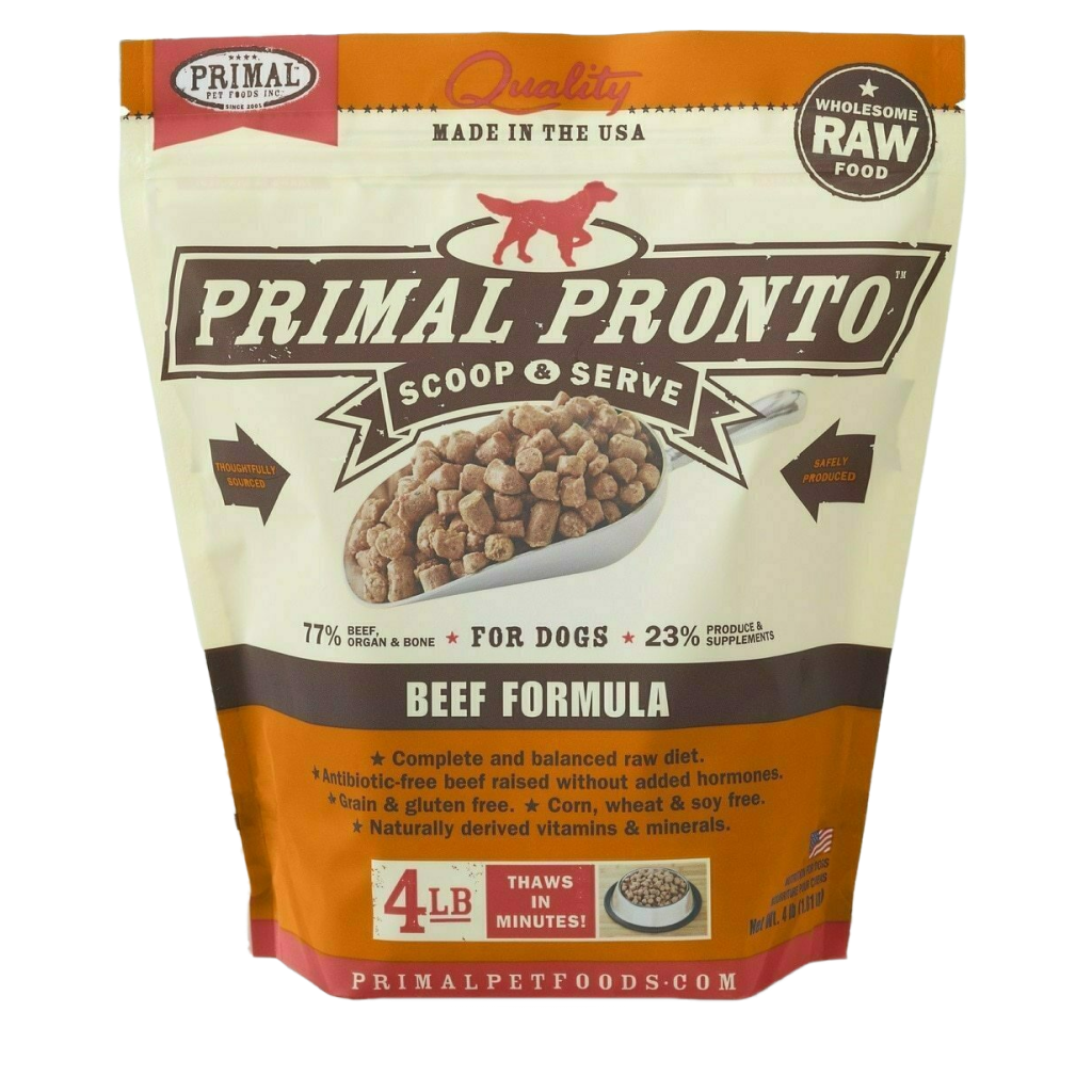 Frozen Canine Beef Pronto Formula 4-lb image number null