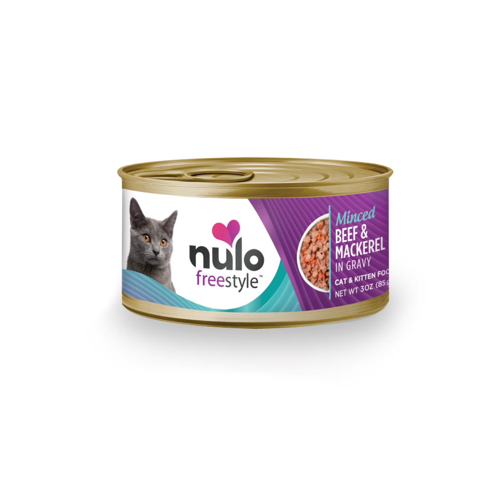 Nulo FreeStyle Cat Minced Beef & Mackerel Can, 3-oz image number null