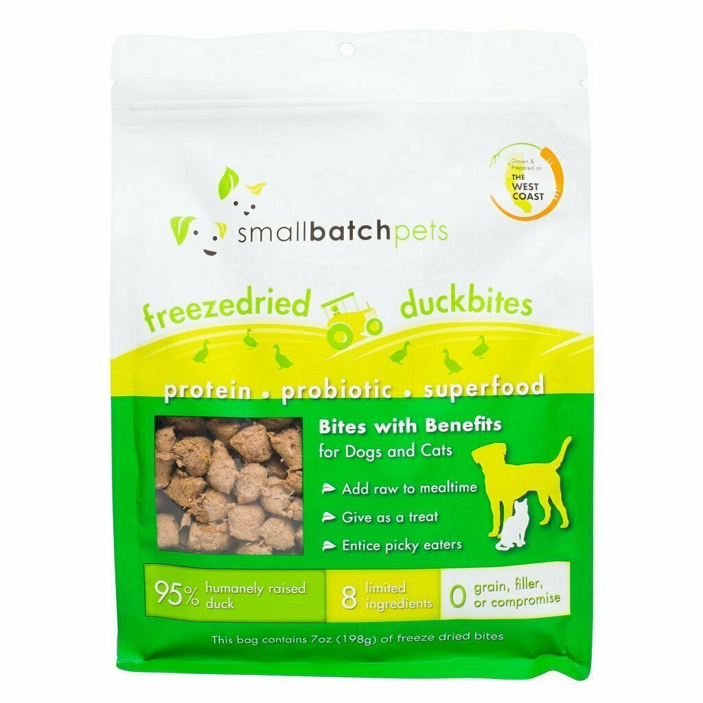 Buy Freeze Dried Duck Bites 7 oz for USD 28.99 CentinelaFeed