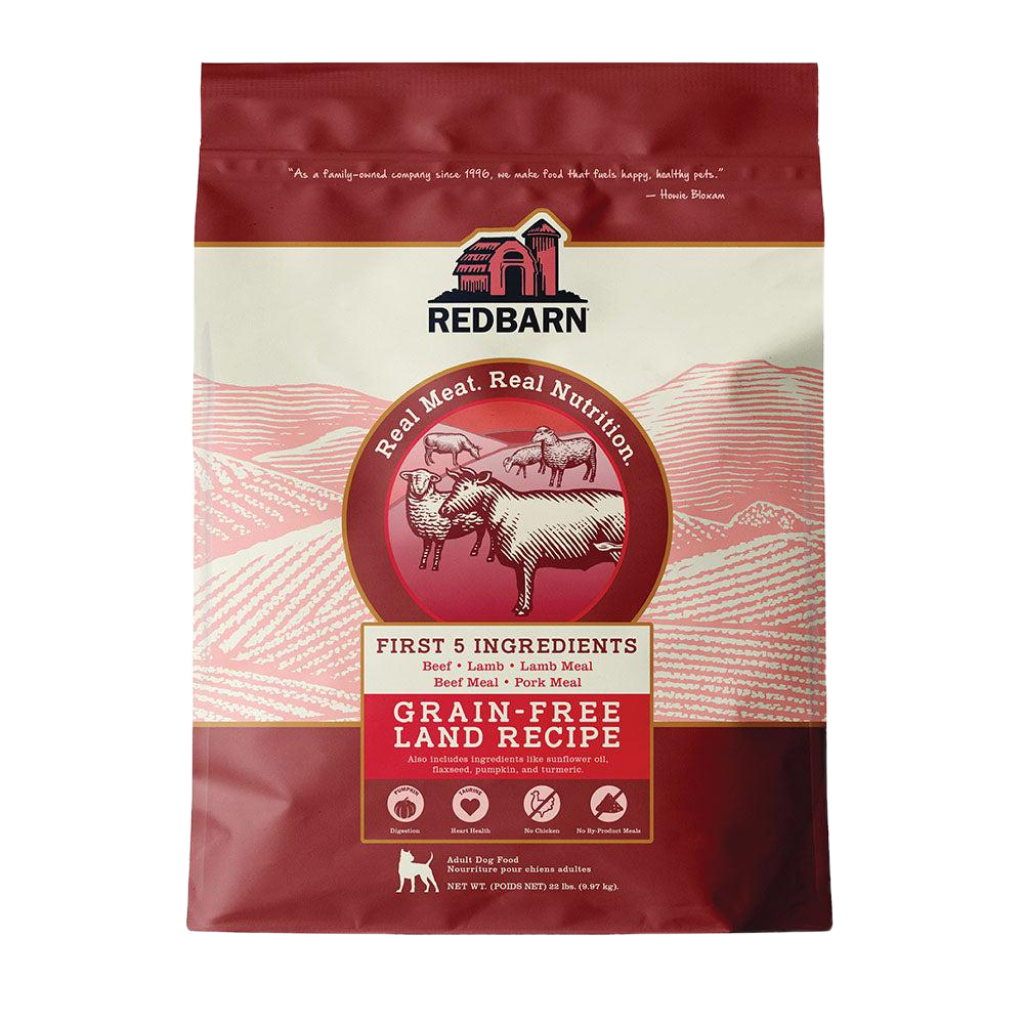 Redbarn Grain Free Land Recipe Dog Food 22-lb Bag image number null