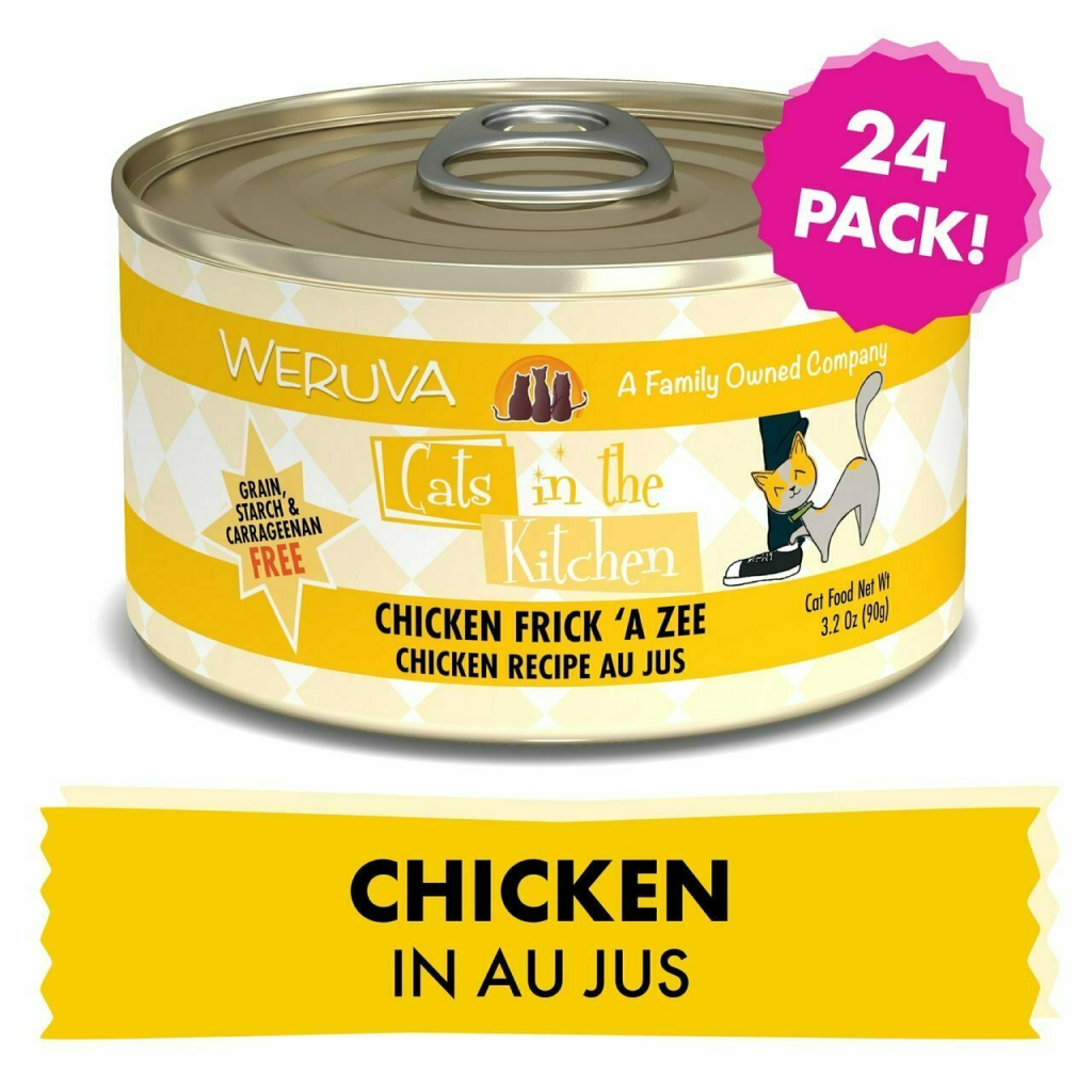 Weruva Cats In The Kitchen, Chicken Frick 'A Zee With Chicken Au Jus Cat Food image number null