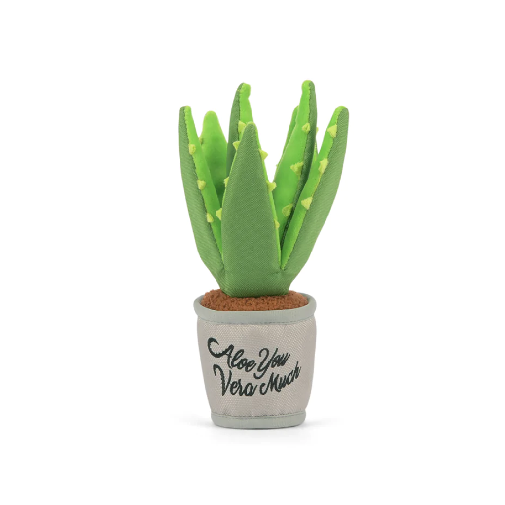 P.L.A.Y. Pet Aloe-Ve You Plant Garden Plush Toy, 1-count image number null