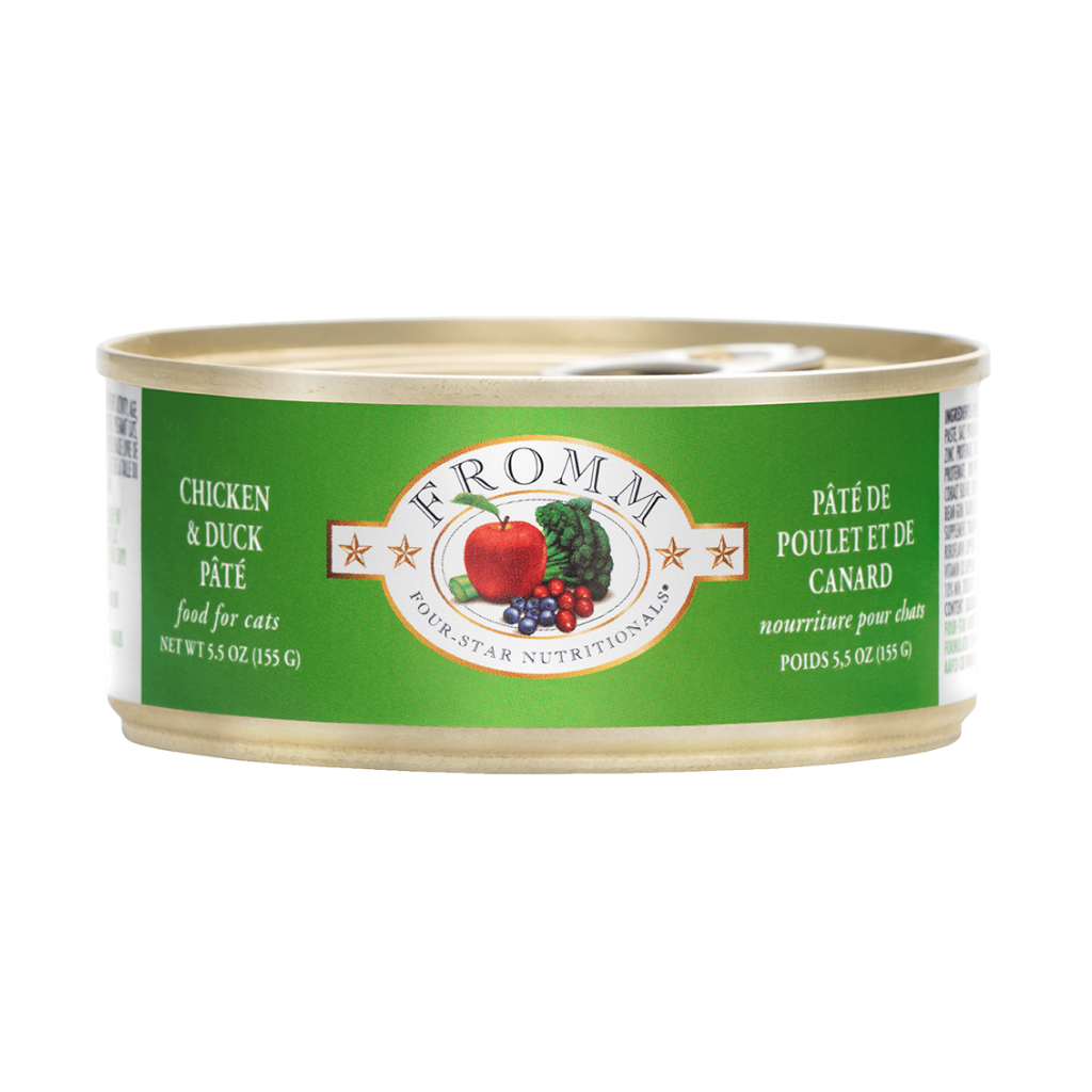 Fromm Four-Star Chicken & Duck Pâté for Cats Can, 3-oz image number null