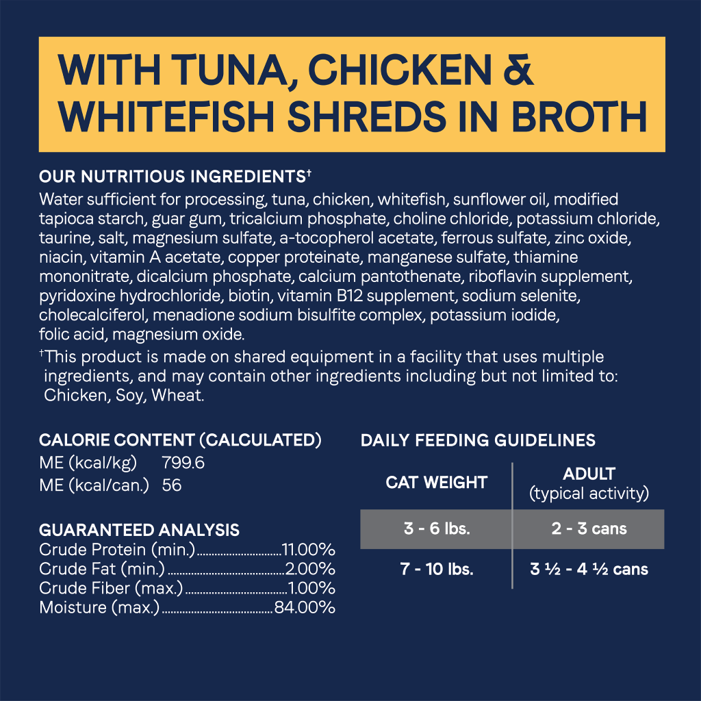 Canidae With Tuna, Chicken And Whitefish In Broth Cat Can image number null