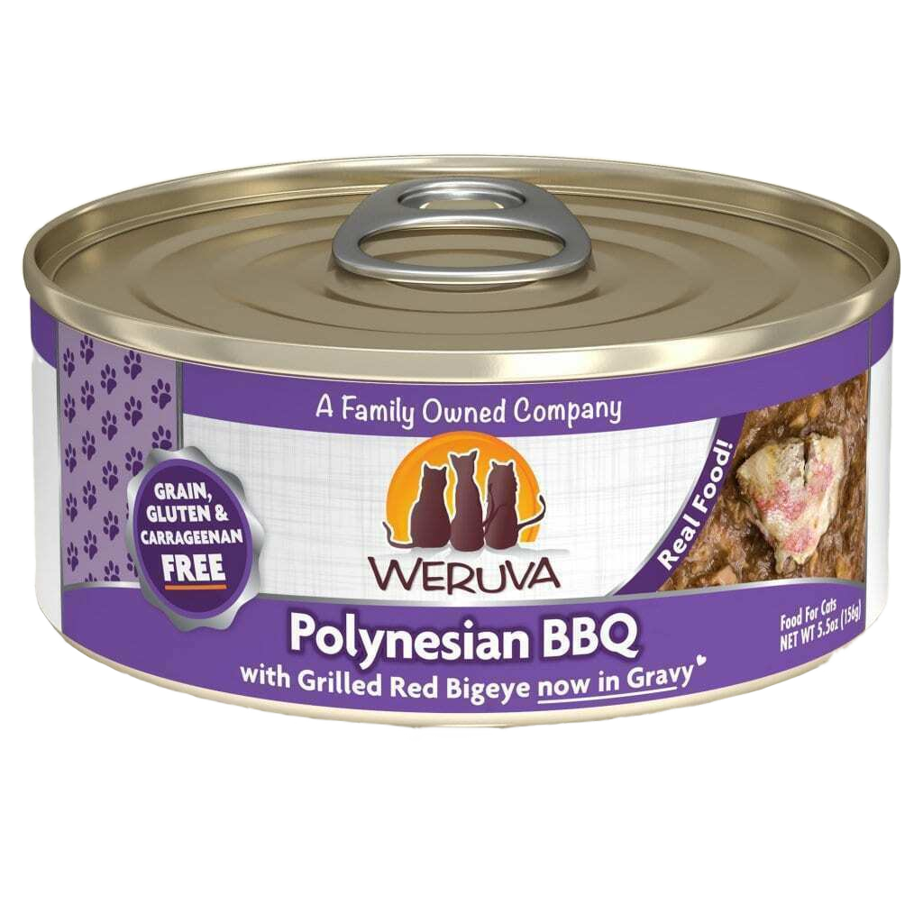 Weruva Classic Cat Food, Polynesian Bbq With Grilled Red Bigeye In Gravy, 5.5-oz Can image number null