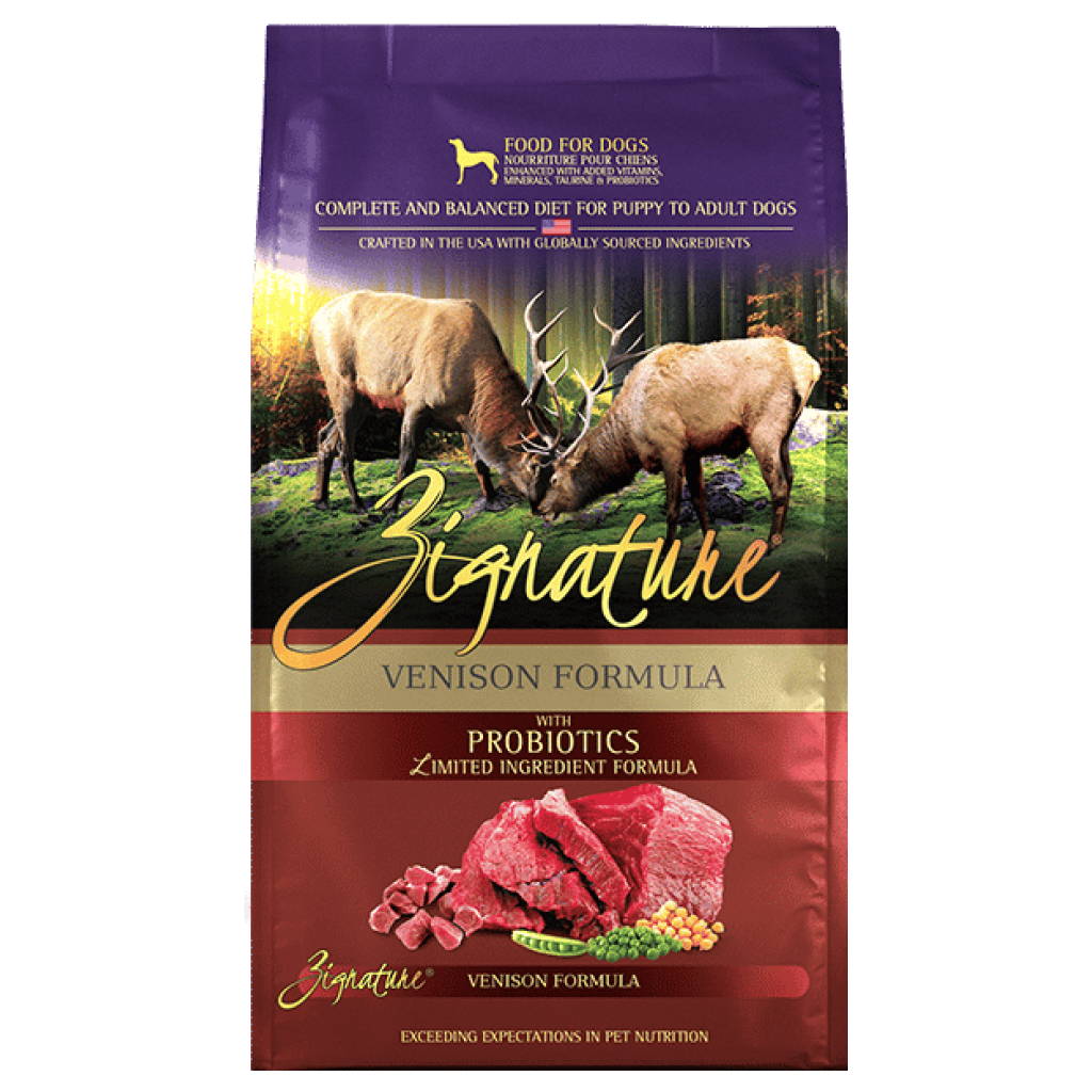 Zignature Venison Formula Dog Food image number null