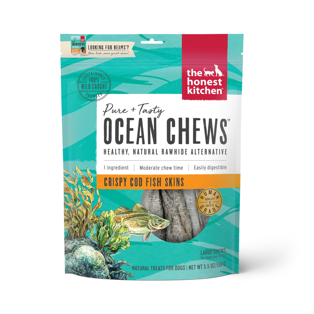 The Honest Kitchen Cod Skins Chews 5.5-oz image number null