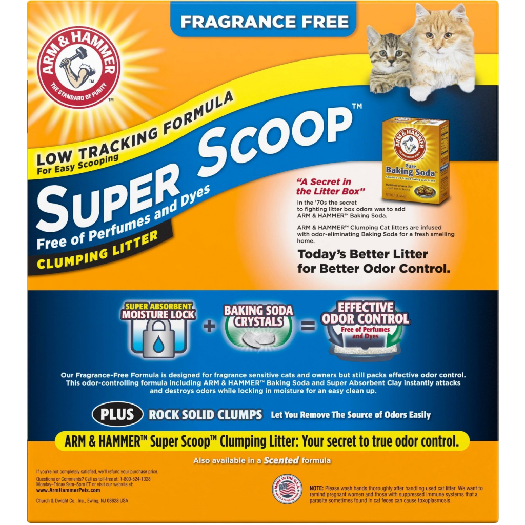 Arm and Hammer Super Scoop Litter, 29-lb image number null