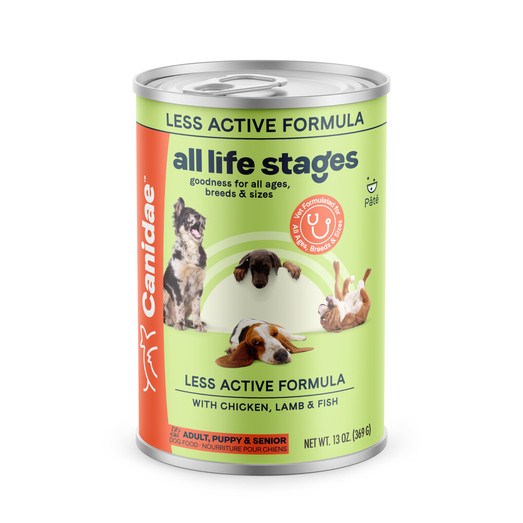 Less Active Formula With Chicken, Lamb & Fish Dog Can, 13-oz image number null