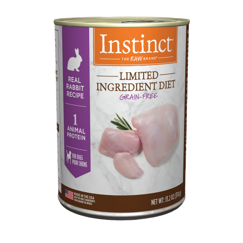 Instinct Limited Ingredient Diet Grain-Free Real Rabbit Recipe Canned Dog Food image number null
