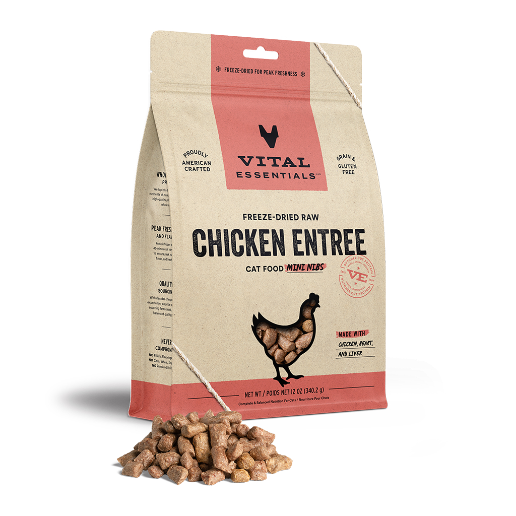 Freeze-Dried Chicken Mini-Nibs Cat Entree image number null