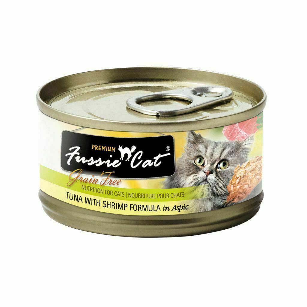 Fussie Cat Premium Tuna With Shrimp Formula In Aspic 2.82-oz image number null