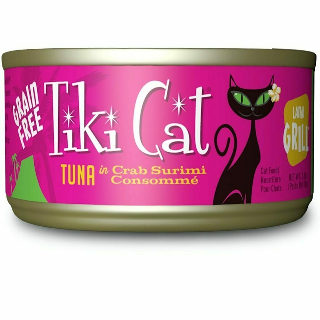 Tiki Cat Grill Lanai Tuna Crab Surimi  - 12Tr 2.8-oz image number null