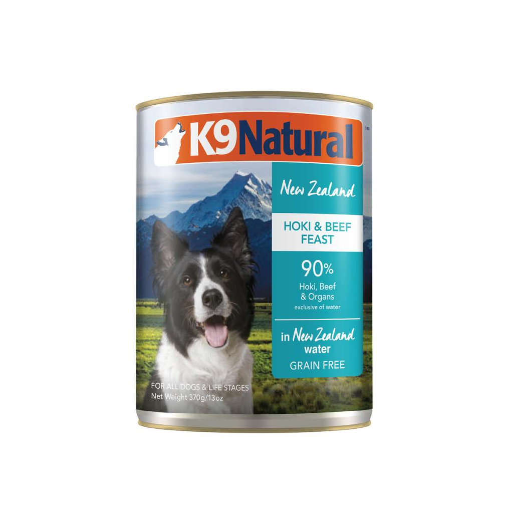 K9 Natural Hoki & Beef Feast Dog Can, 13-oz image number null