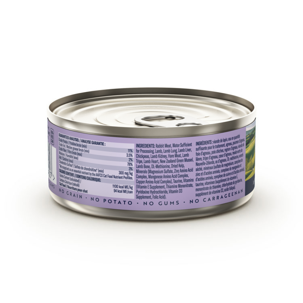 ZIWI Peak Rabbit & Lamb Recipe Cat Can, 3-oz image number null