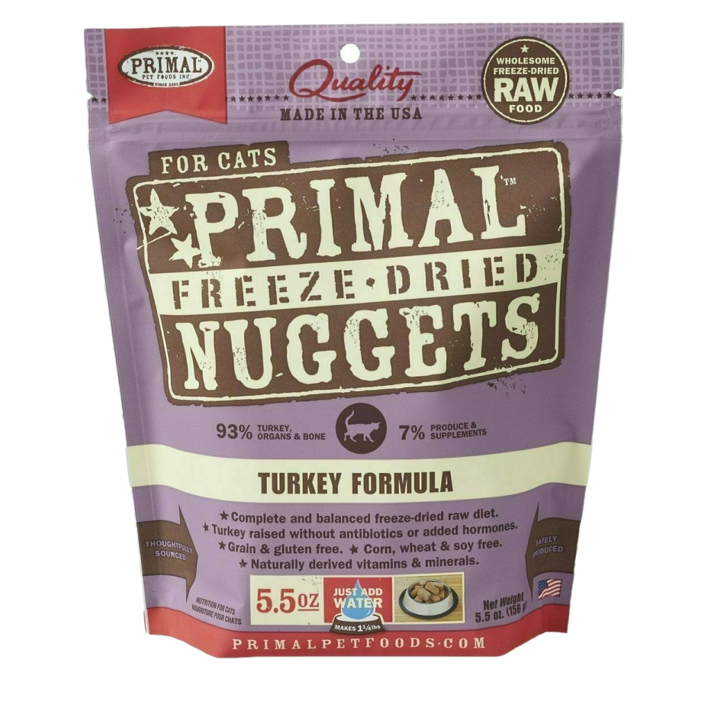 Feline Turkey Formula Nuggets 5.5-oz image number null