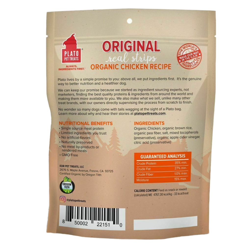 Original Real Strips Organic Chicken 18-oz image number null