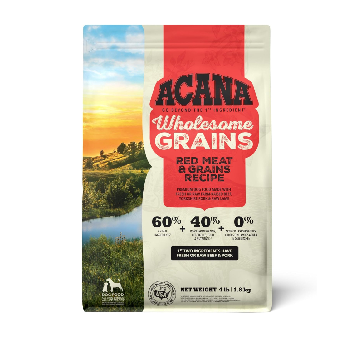 Acana Red Meat With Wholesome Grains Dog Food image number null