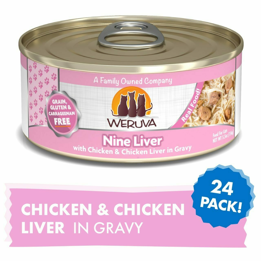 Weruva Classic Cat Food, Amazon Livin' With Chicken & Chicken Liver In Gravy image number null