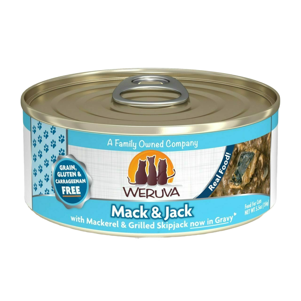 Weruva Classic Cat Food, Mack & Jack With Mackerel & Grilled Skipjack In Gravy image number null